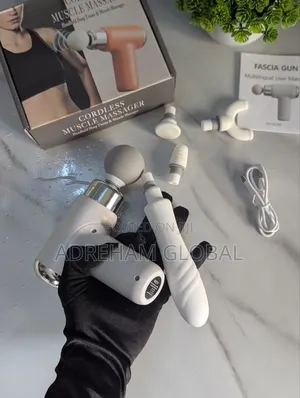 6in1 Handheld Massage Gun Thrusting Fucking Dildo Vibrator,With 4heads
