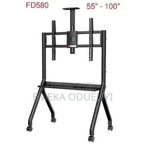Mobile Tv Stand With Mount 55" - 100"