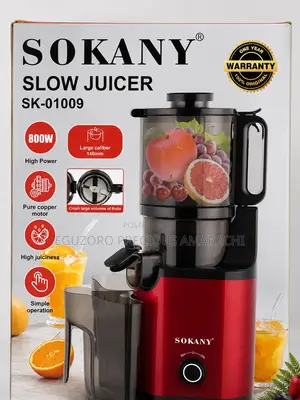 Sokany Sk-01009 Slow Juicer 800w