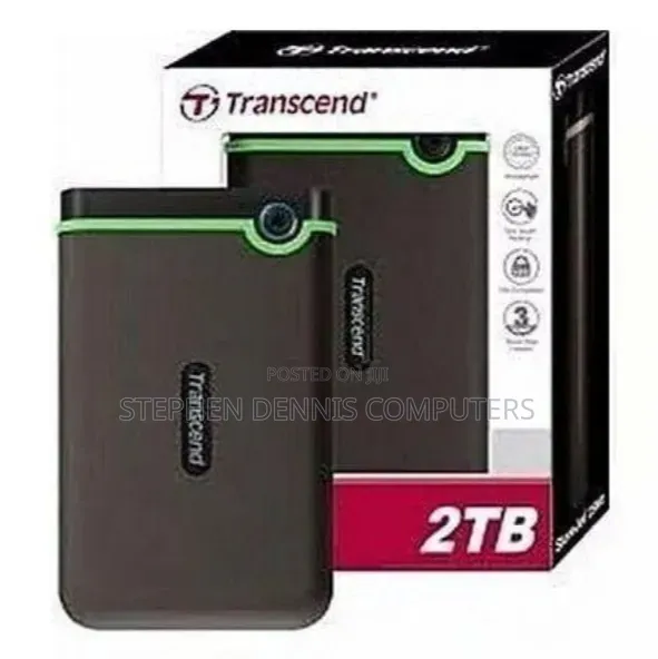 Transcend 2tb External Hard Disk Drive Back Up
