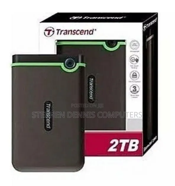Transcend 2tb External Hard Disk Drive Back Up