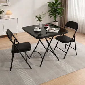 2-Seater Folding Dining Table Set