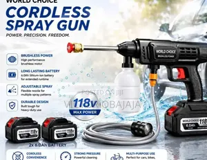 Cordless Spray Gun Washer