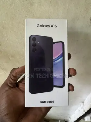 New Samsung Galaxy A15 128 GB Black