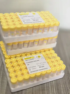Fluoride Oxalate Medical Lab Plastic Test Tube