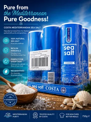 Costa Mediterranean Sea Salt ×6