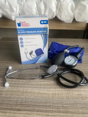 Manual BP Monitor With Sphygmomanometer Stethoscope