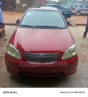 Toyota Corolla 2006 Red