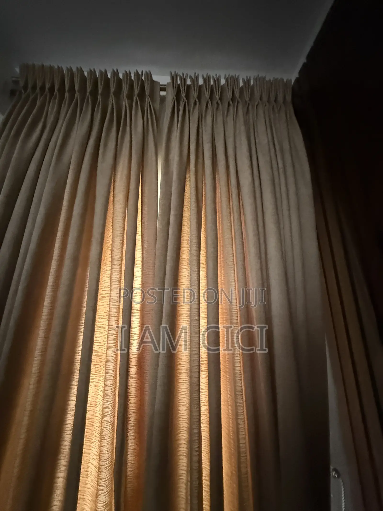 Neatly Used Curtain