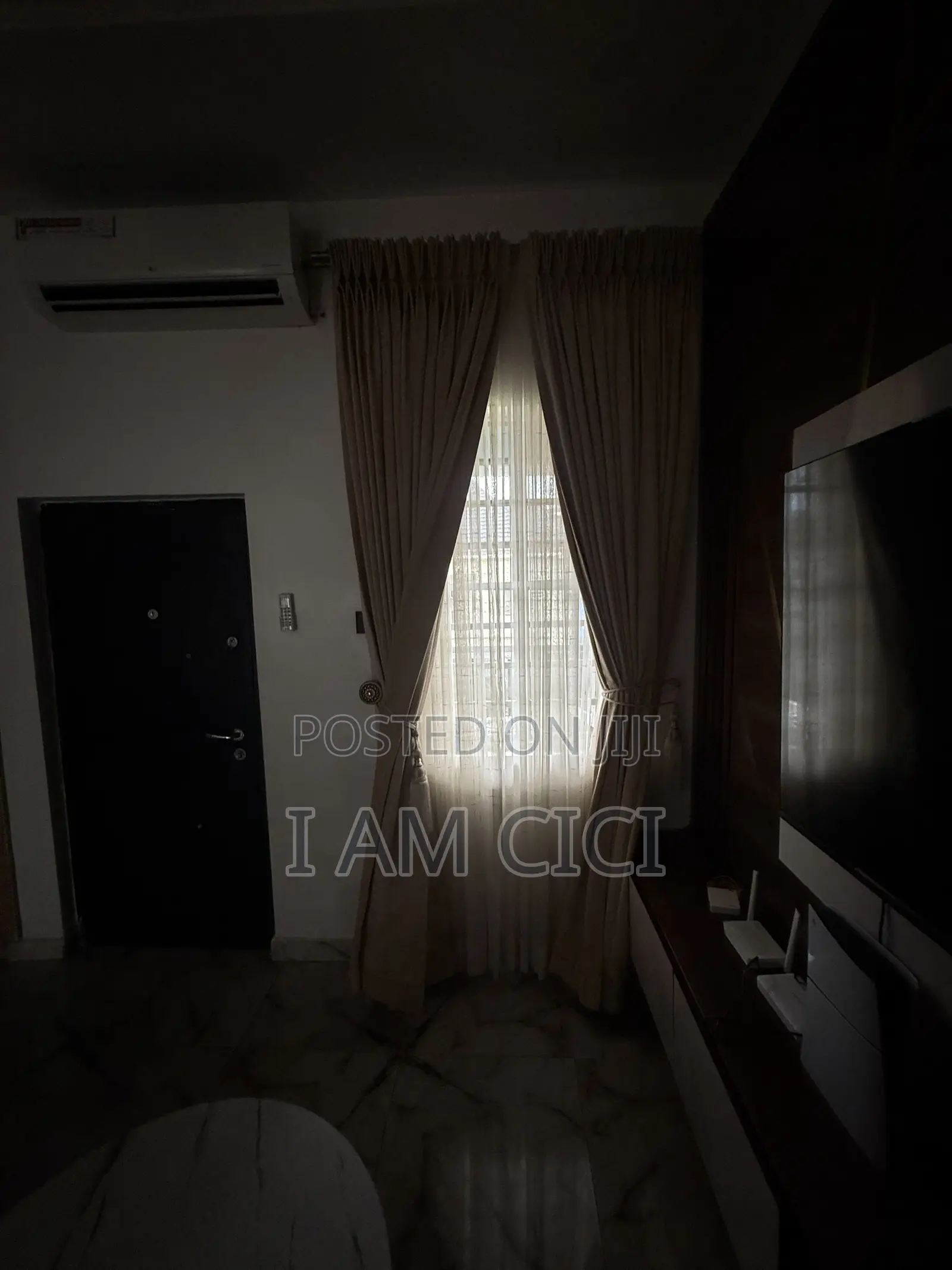 Neatly Used Curtain
