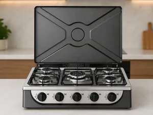 Rashnik 5 Burner Deluxe Gas Stove