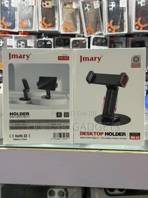 Jmary Mk-63 Desktop Tablet/Phone Holder With 360 Degree Rotating Base