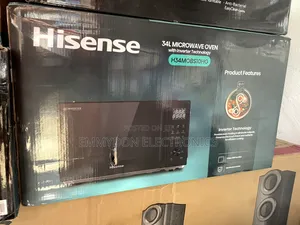 Hisense 34l Black Microwave Oven