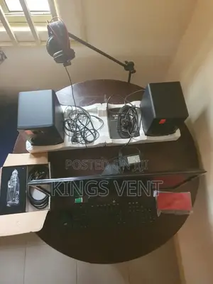 Studio Recording Items- Monitoring Screen and Keyboard,Pop Filter, M-S