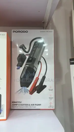 Porodo Ignatov 4-in-1 Jump Starter Air Pump