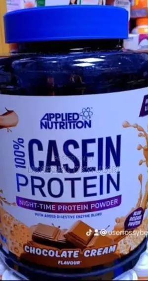 *Applied Nutrition 100% Casein Protein - Chocolate Cream Flavour*