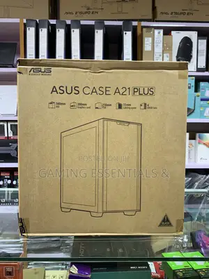Asus A21 Plus Mid-Tower Gaming Pc Case – Tempered Glass | 4 Argb Fans