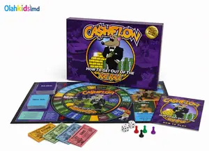 Cashflow Board Game – Rich Dad Poor Dad Money Learning, 2-6 Players