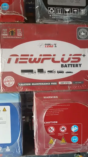 Newplus Car Battery 75ah With 2years Warranty