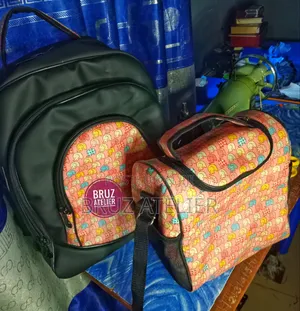 School Backpack Lunch Bag Set