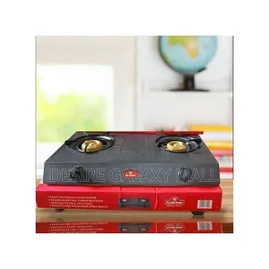 High Quality Rashnik 2-Burner Stainless Table Top Gas Cooker