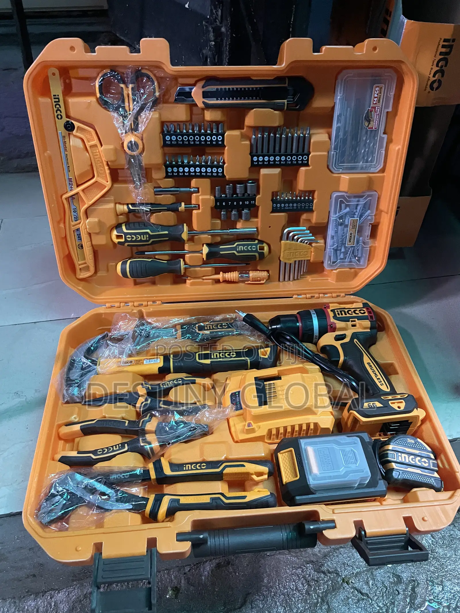 Complete Ingco Professional Tool Kit