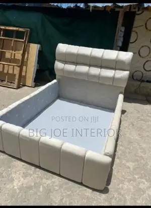 Modern Bedframe 4x6 Padded Payment on Delivery
