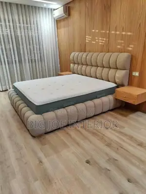 Modern Bedframe 4x6 Padded Payment on Delivery