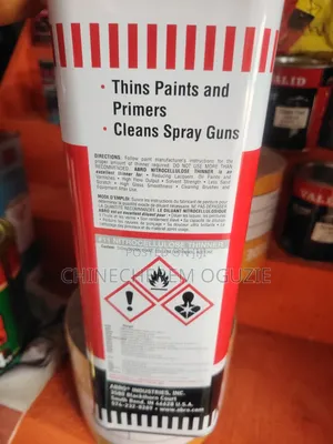 Spray Paint Abro Thinner