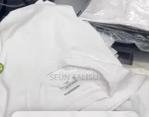 White and Black Plain Tees Directly From Woolwoth Southafrica