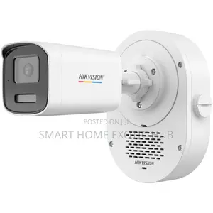 2mp Soundmax Two Way Audio Siren Fixed Bullet Camera