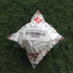 Cotton Cigarette Fliter 100pcs a Pack, 5mm, 6mm, 8mm