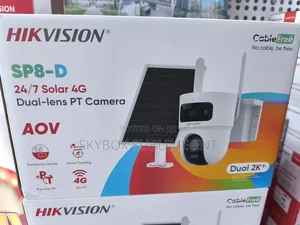 Hikvision Ds-2cfsp8-D/4g Dual Lens Pt Solar Camera