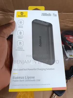 Baseus Power Bank 20,000mah (15w)