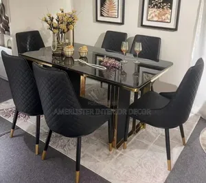 Marble Top Dining Set