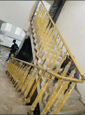 Crystal Gold Handrail