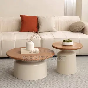 2 in 1 Oak Base Center Table.
