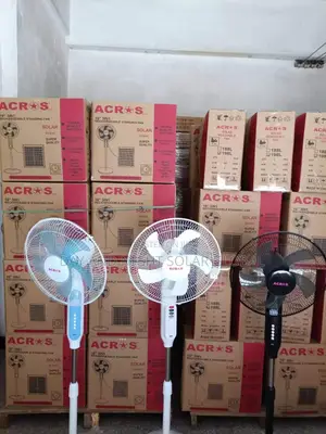 16inchs AC/Dc Rechargeable Solar Fans 3yrs Warranty