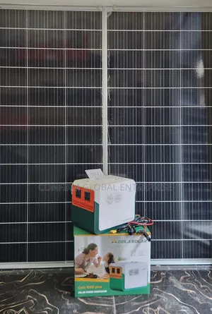 Cola 1000 Plus Solar Generator With Lithium Battery