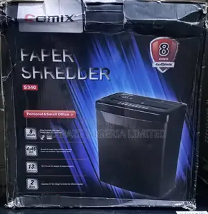 Comix S340 Paper Shredder- For Small Offices