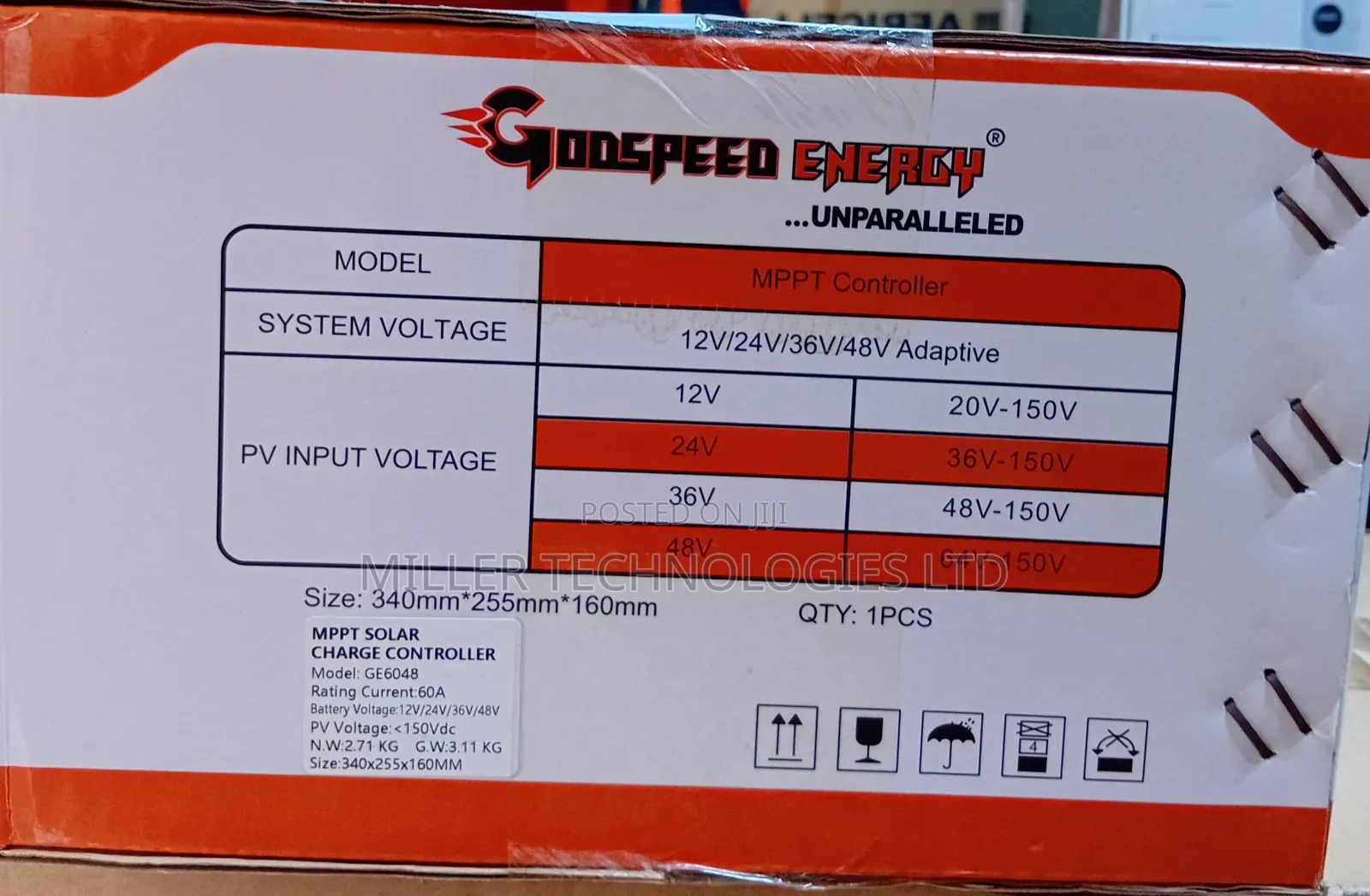 MMPT Godspeed Energy 60a Controller