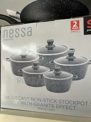 Nessa Granum 5 Piece Diecast Stock Pot Set