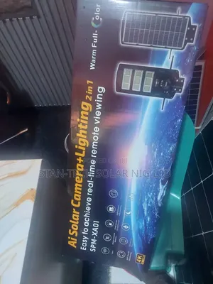 2 in 1 Ai Solar Camera+Lighting