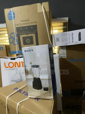 Maxi Mj-Bl6013w Electric Blender With Speed Control and Glass Jar