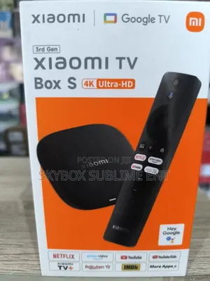 Xiaomi Tv Box S Ultra-hd