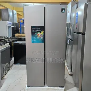 Hisense Side-by-Side Refrigerator Model:Ref 56wc 430lt