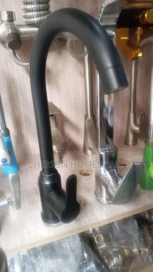 Matte Black Single Handle Kitchen Sink Mixer Tap
