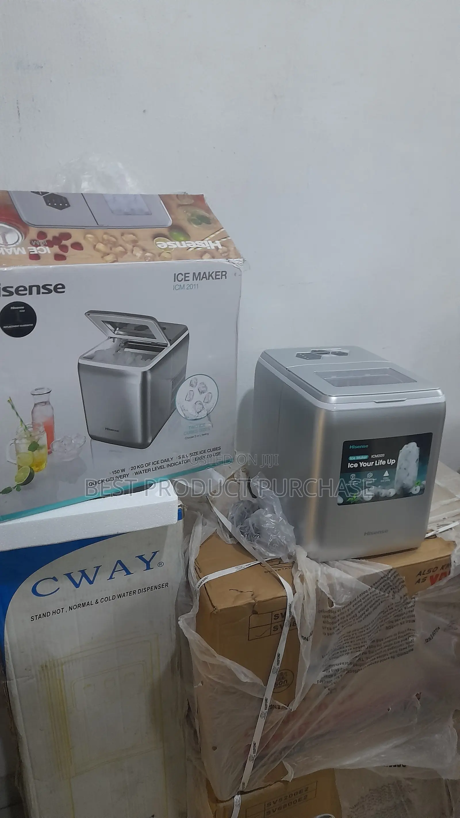High Capacity Hisense Ice Maker for Home Bar