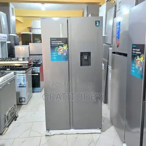 Hisense Inverter Side-by-Side Refrigerator Ref 5p558nmsn-Rd 529l