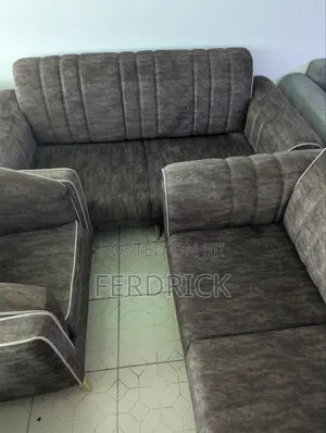 Set of 7 Seaters Fabric Sofa